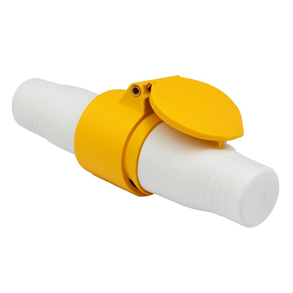 Heavy-Duty 16A 3-Pin Industrial Socket