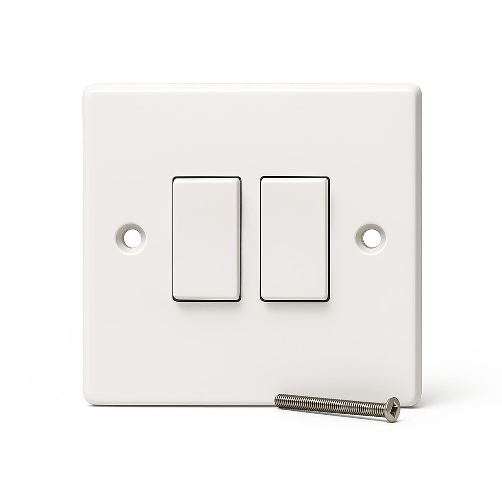 Salex IP66 10AX 2 Gang 2 Way Light Switch