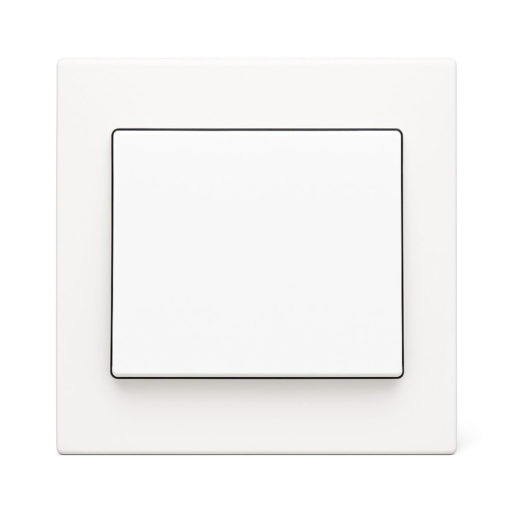 ABB 1 Gang 1 Way 10Amp Switch, Inora BL101, White