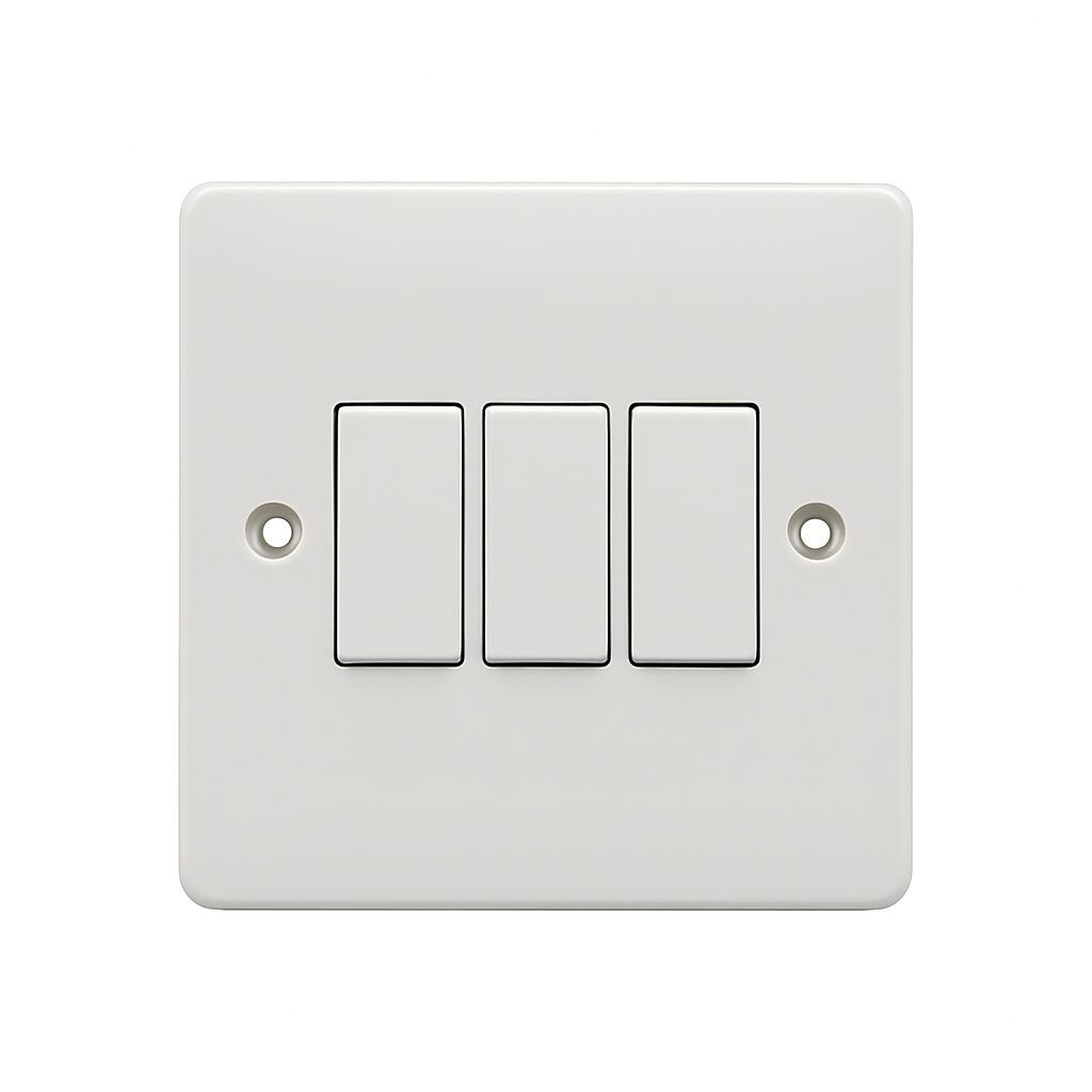 Ariacol 10A 3 Gang 2 Way Switch UAE