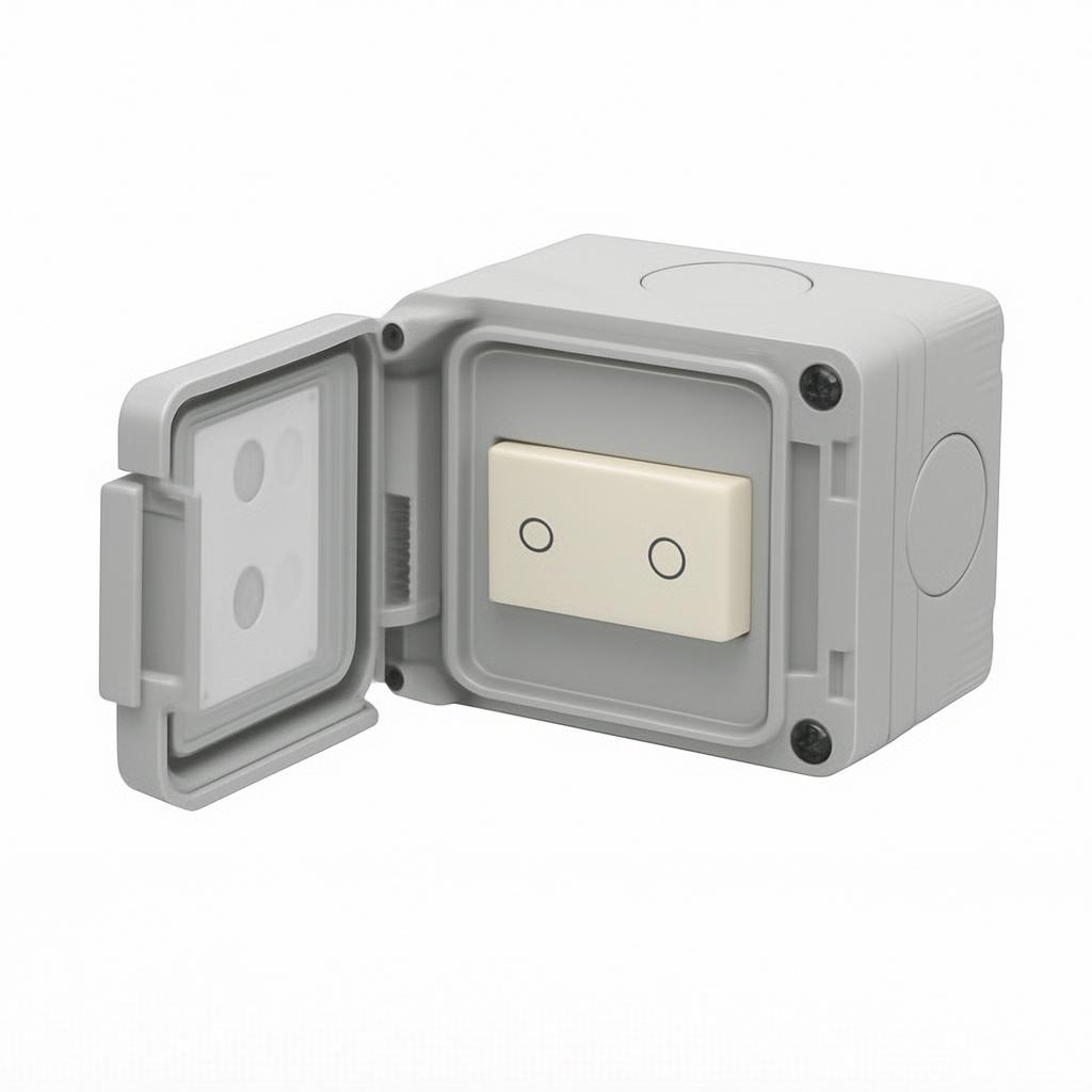 Veto Switch - 3-gang-1-way - View 2