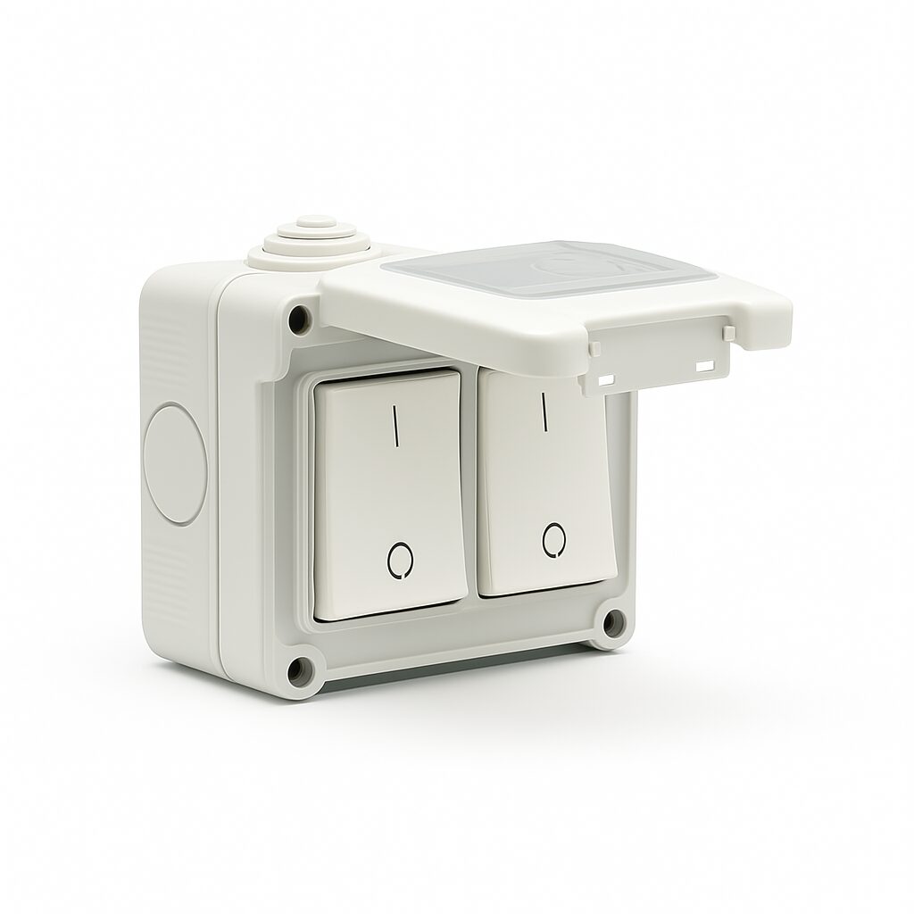 Veto Switch - 3-gang-1-way - View 4