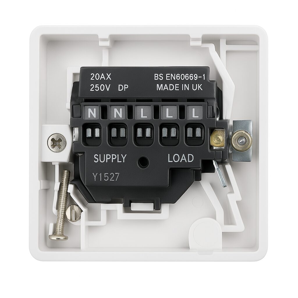 MK 20A Double Pole Switch - View 4
