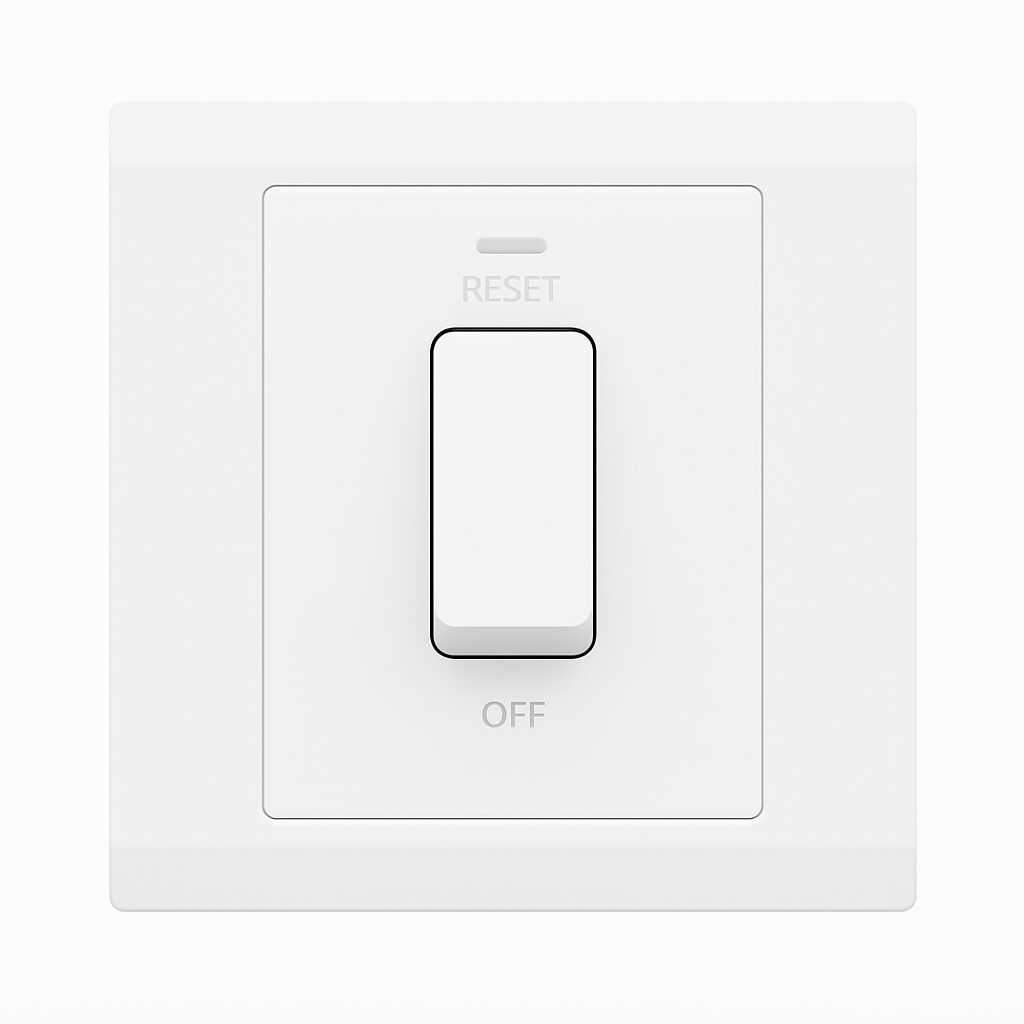 ABB 1 Gang 1 Way 20Amp Double Pole Switch with Neon Light - INORA BL111S, White