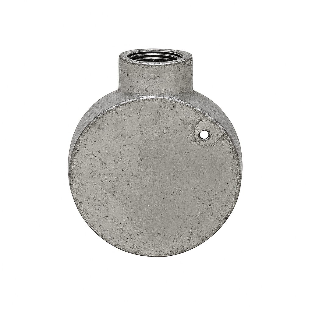 25mm 1 Way GI Circular Box