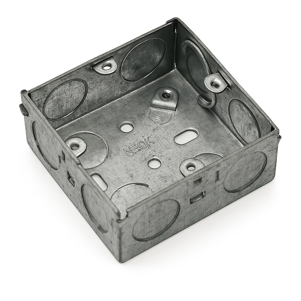 Neox 3 x 6 Gi Switch Socket Box - View 3