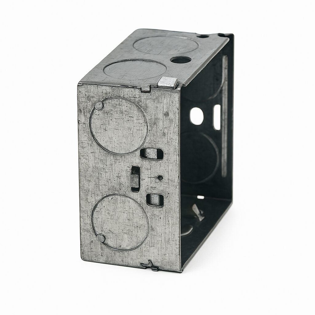 Galvanized Iron 3 x 6 Switch Socket Box