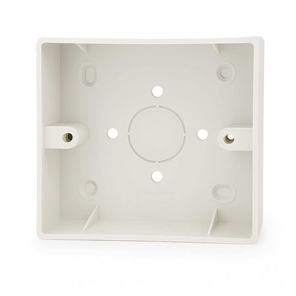 PVC Box for Switch or Socket 3 x 3"