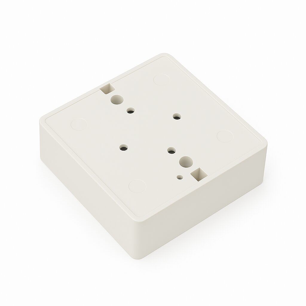 PVC Box for Switch or Socket 3 x 3" - View 3