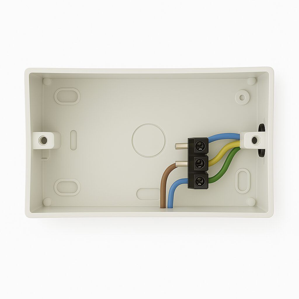 PVC Box for Switch or Double Socket 3 x 6" - View 2