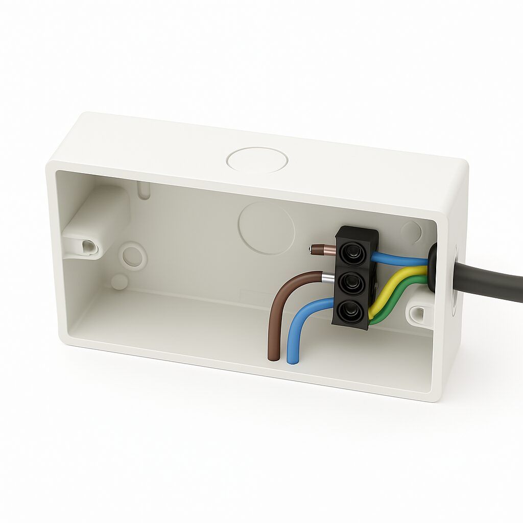PVC Box for Switch or Double Socket 3 x 6" - View 3