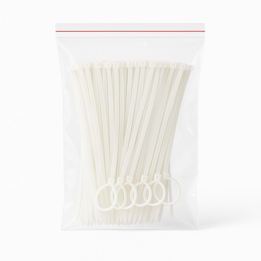 White Cable Tie 4.8 x 400mm (Per Piece) - View 2