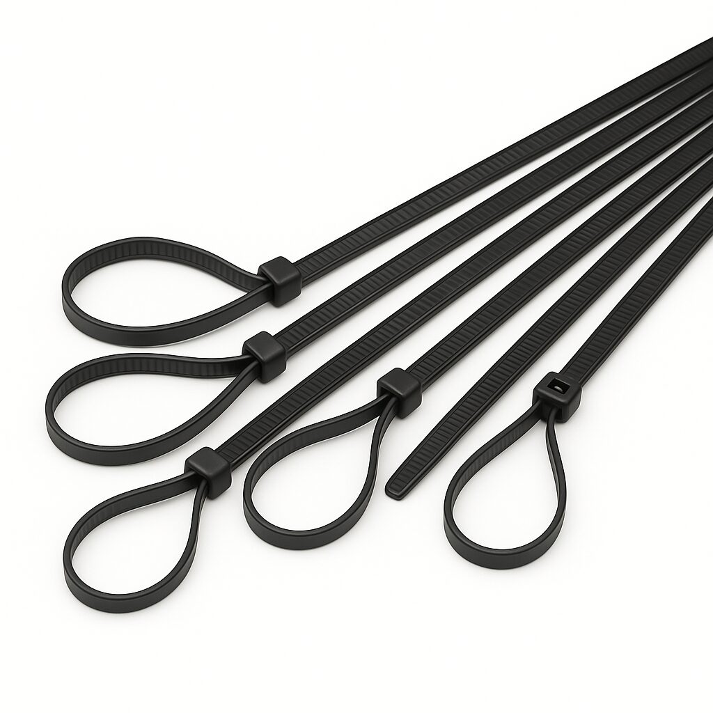 2.5MM X 200MM Cable Tie, Black