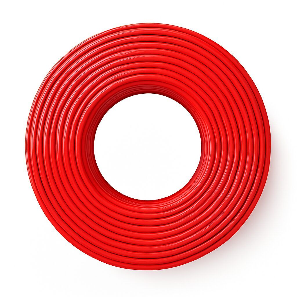 National Single Core Cable 4mm - Red - View 2
