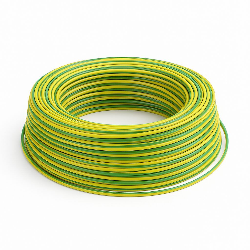 National Single Core Cable 16mm - Yellow Green UAE