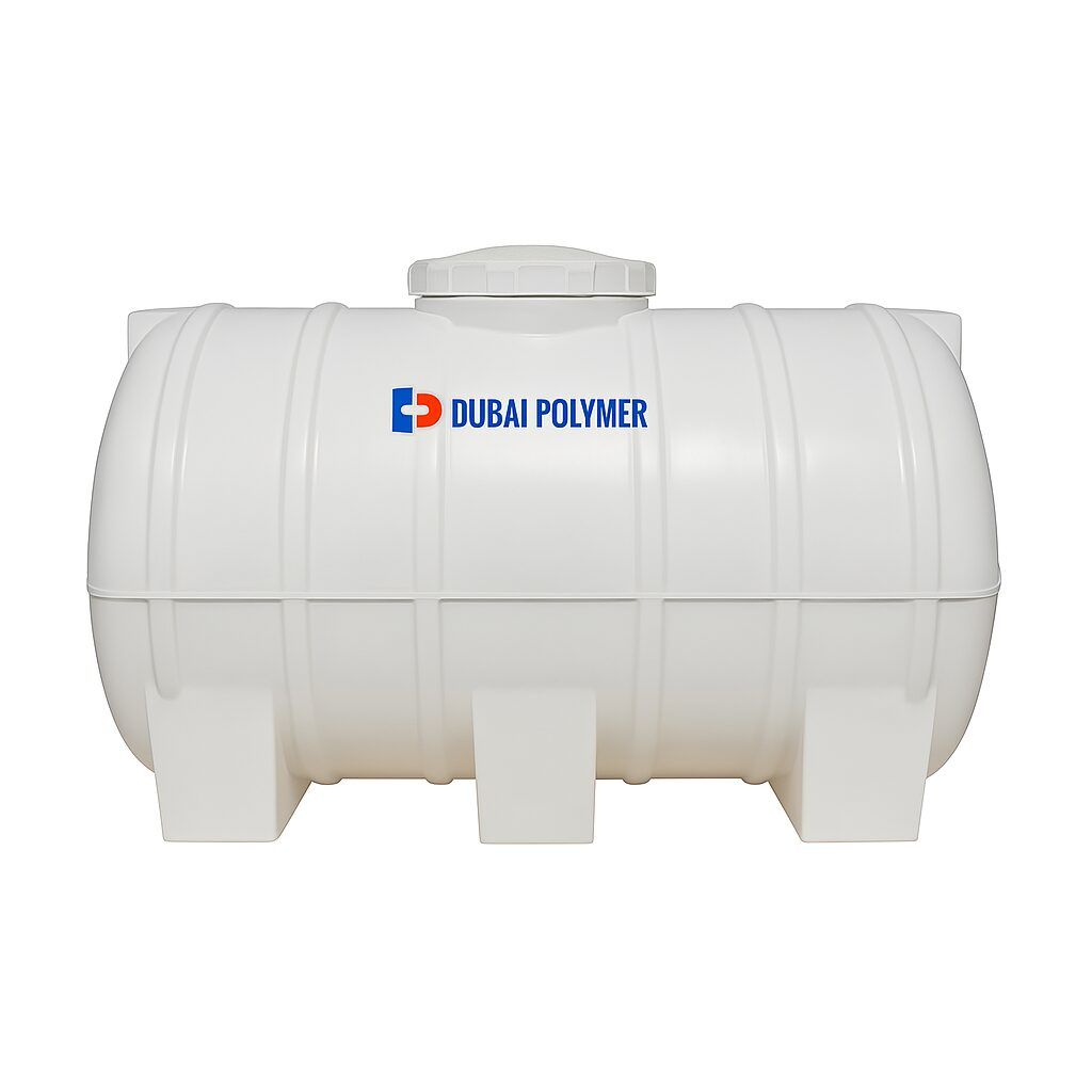 Dubai Polymer 200 Gallon 3 Layer Horizontal Water Tank