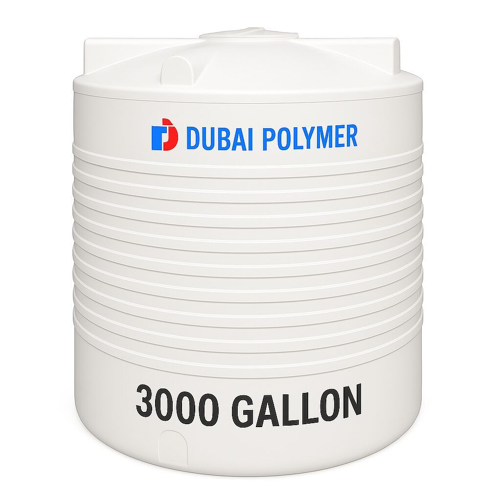 Dubai Polymer 3000 Gallon 4 Layer Vertical Water Tank