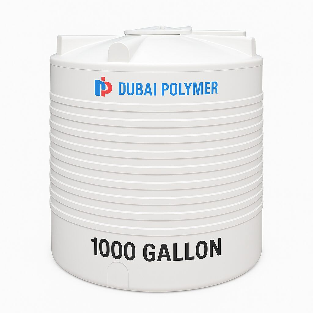 Dubai Polymer 1000 Gallon 3 Layer Vertical Water Tank UAE