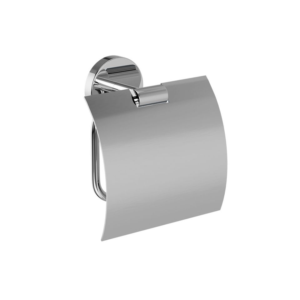 Jaquar Stainless Steel Lid Toilet Paper Holder - Chrome