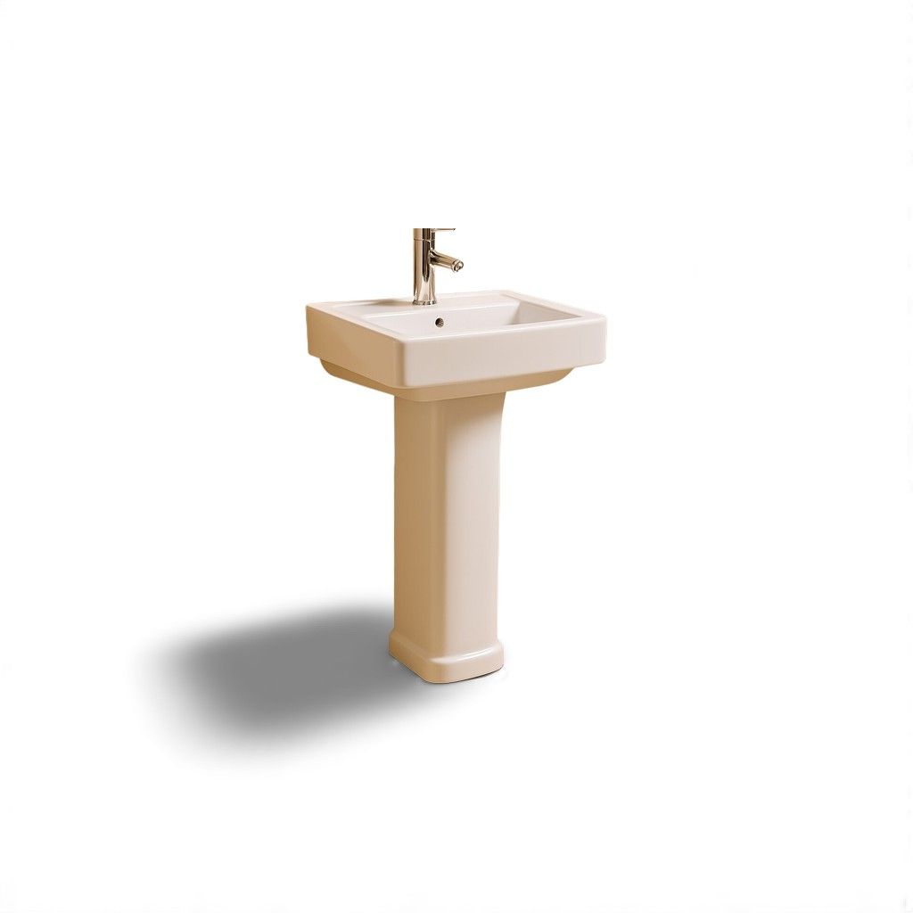 Milano Ece Nirvana Wash Basin with Pedestal - 2 Pcs - View 2