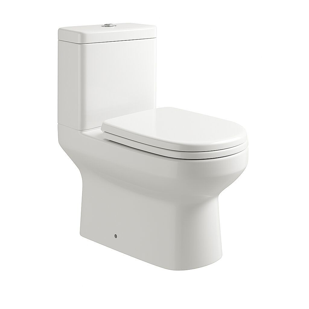 Milano Verdi Plus 25cm S-Trap Water Closet - White - 140500100487 UAE