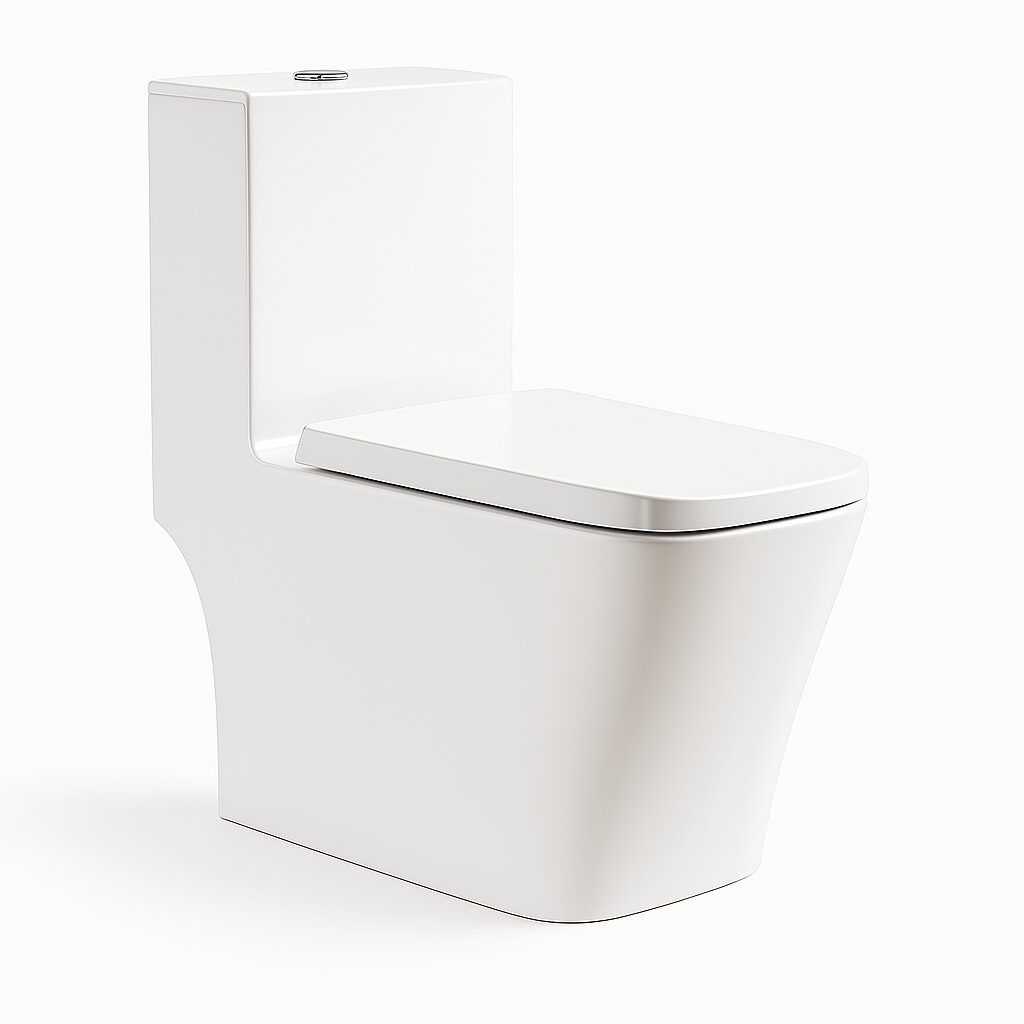 Milano Eco -Trap Water Closet with Tank - White - 140500100444 S UAE