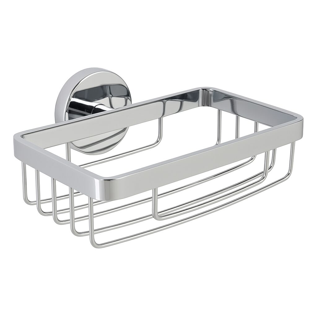 Milano Nirvana - Soap Basket – Chrome Finish