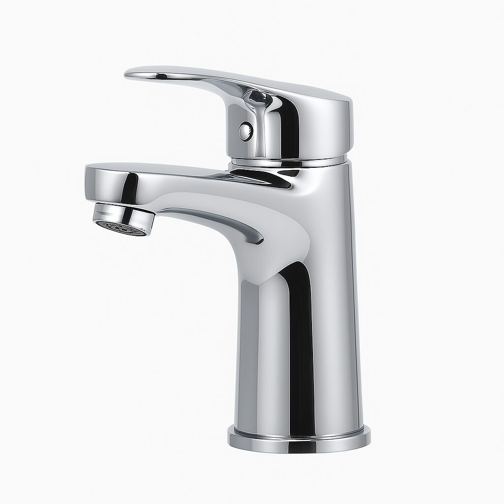 Milano Rami - Basin Mixer Tap with Pop Up Waste