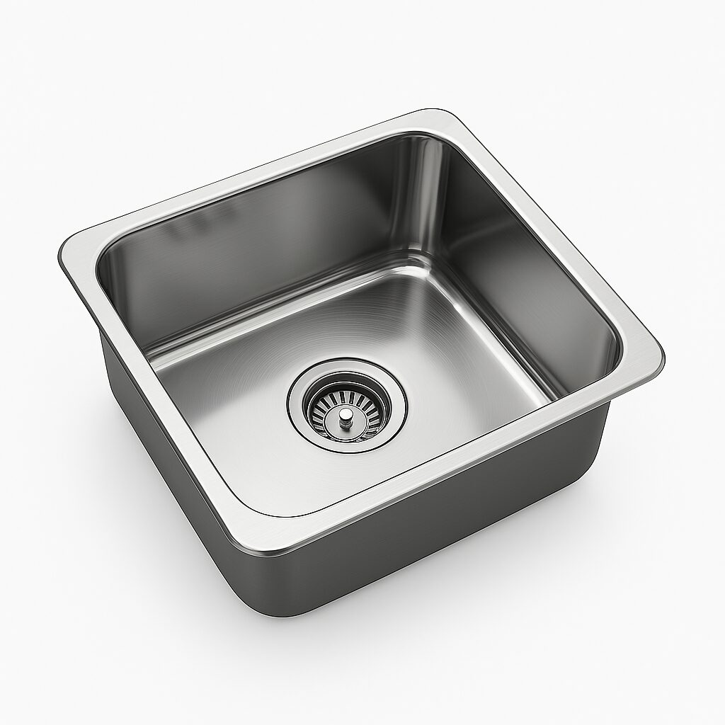Milano -SB/SQ Stainless Steel Kitchen Sink