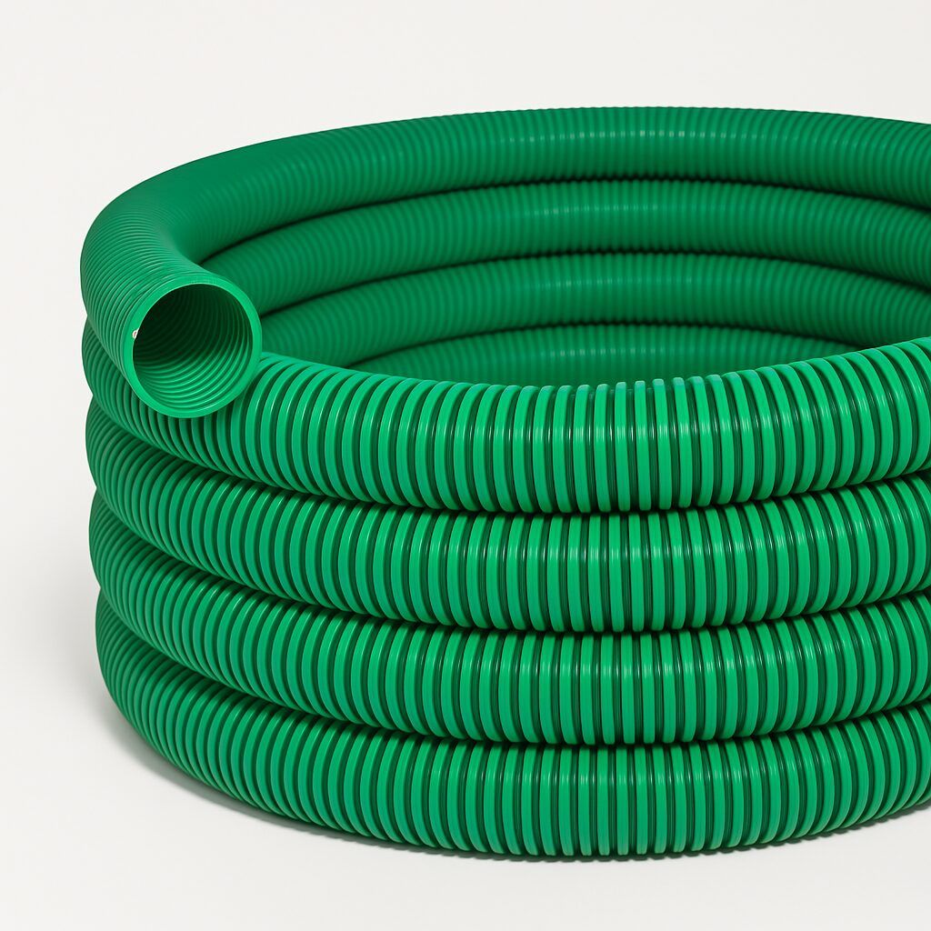 Olive Green Suction Hose 2.5" x 30M
