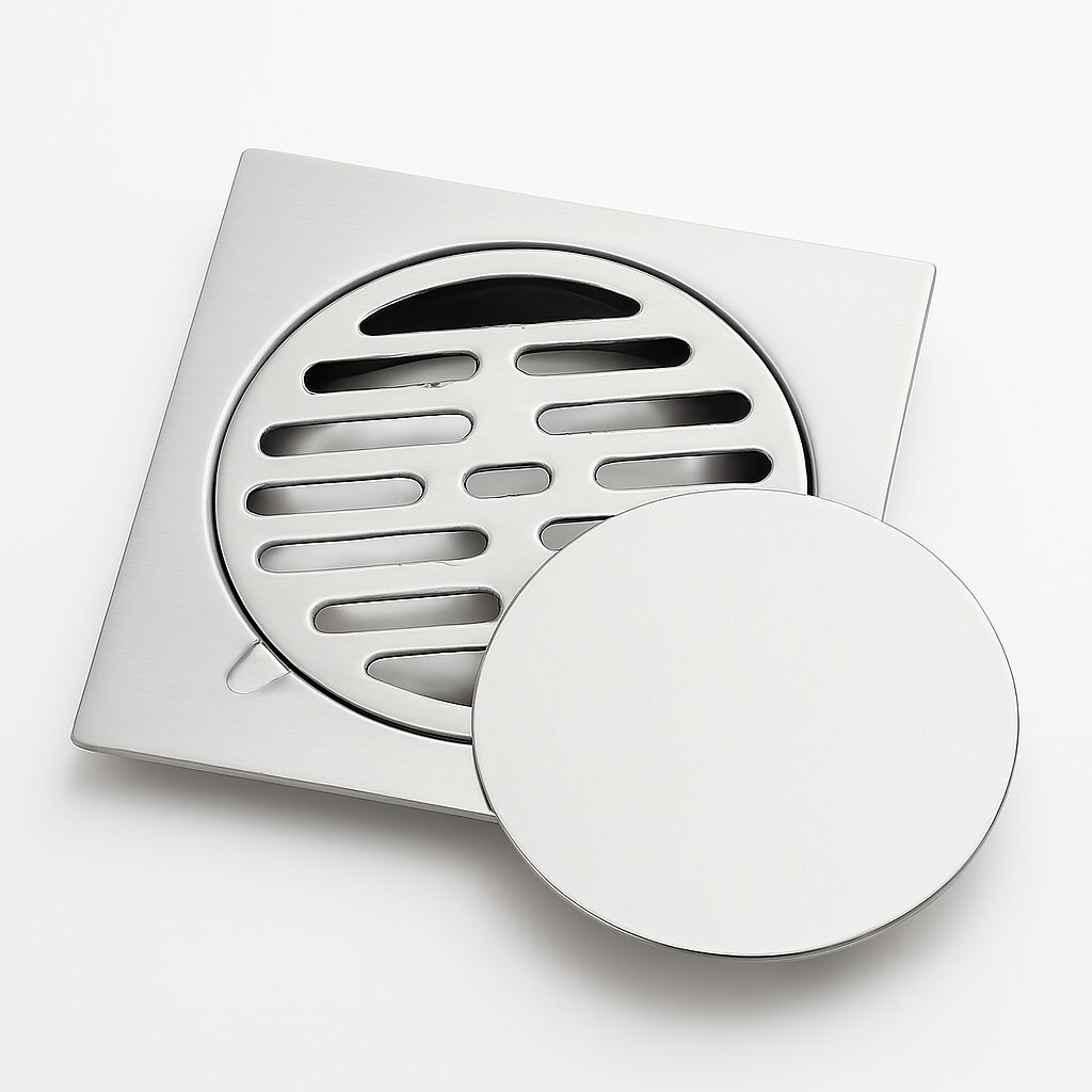 Milano HC-304 15 x 15cm Floor Drain - 3Pcs