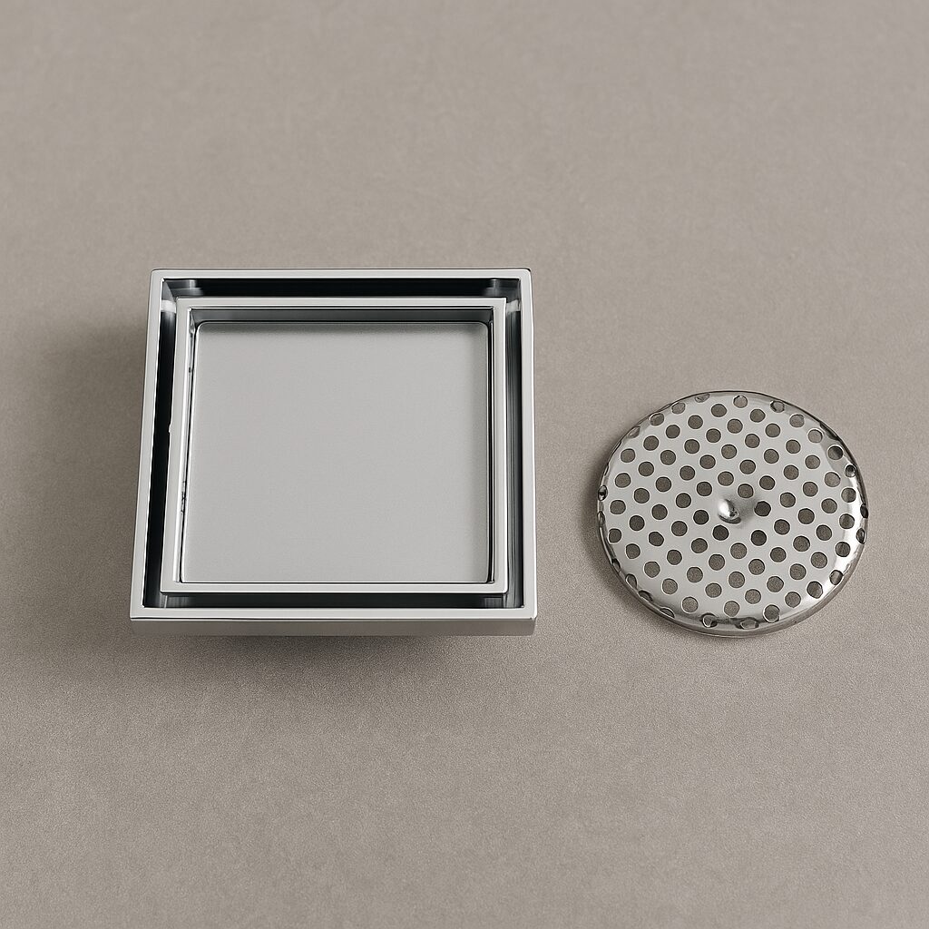 Milano -10 x 10cm Heavy Duty Concealed Floor Drain