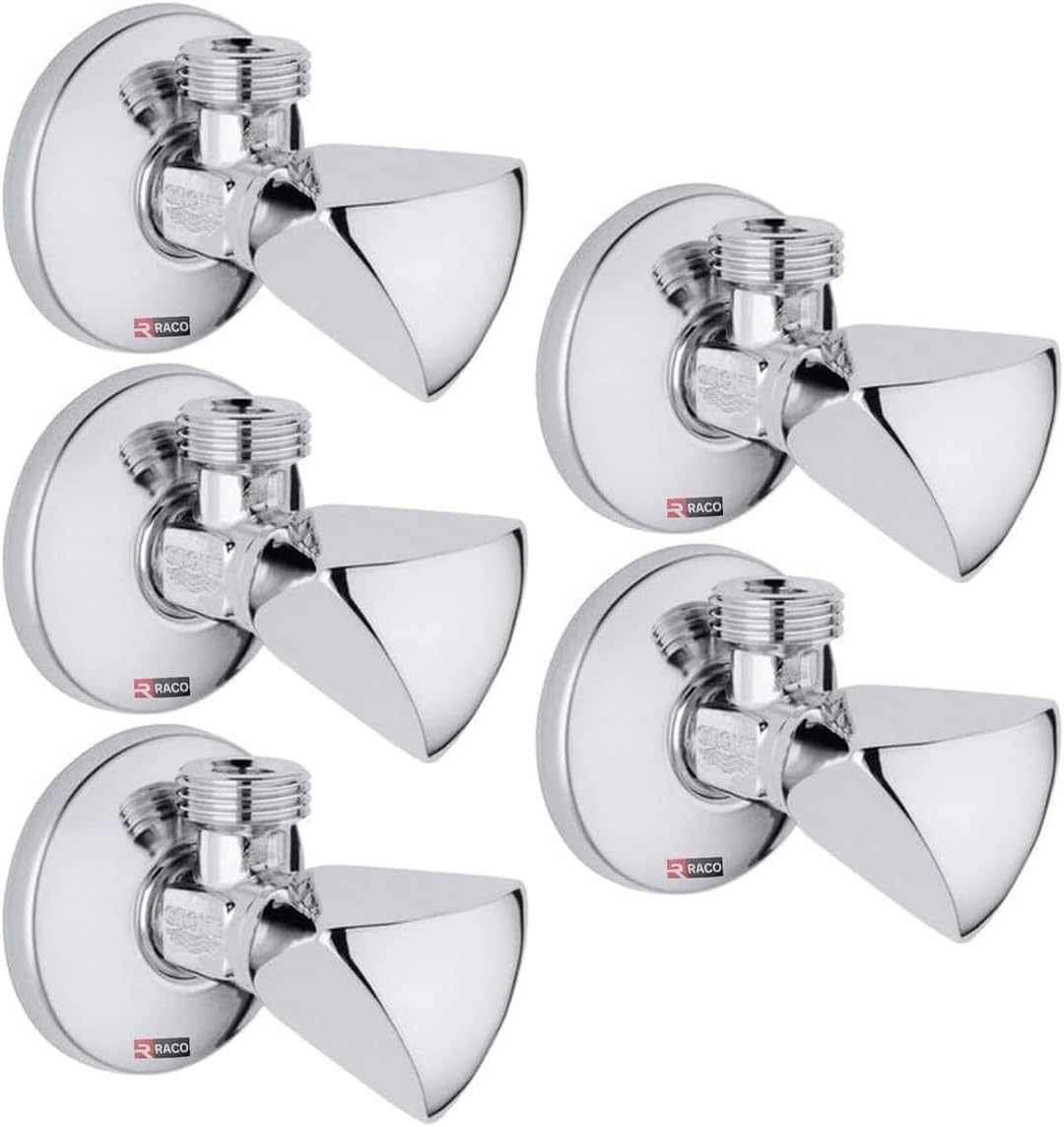 RACO Grohe Angle Valve Heavy Duty for Bathroom Fixtures Sinks 1/2 inch (2)