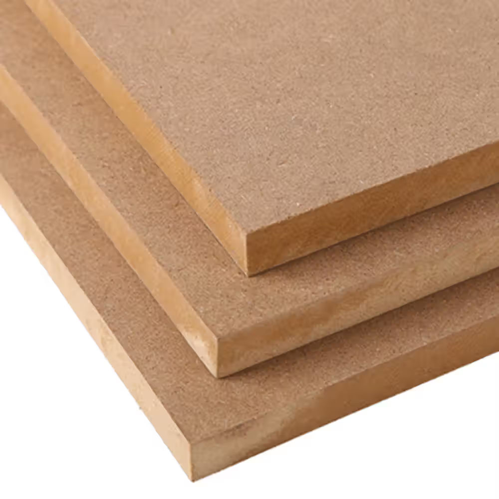 Plain MDF Board - Smooth Finish, Easy to Cut and Shape - 18mm-x-4ft-x-8ft