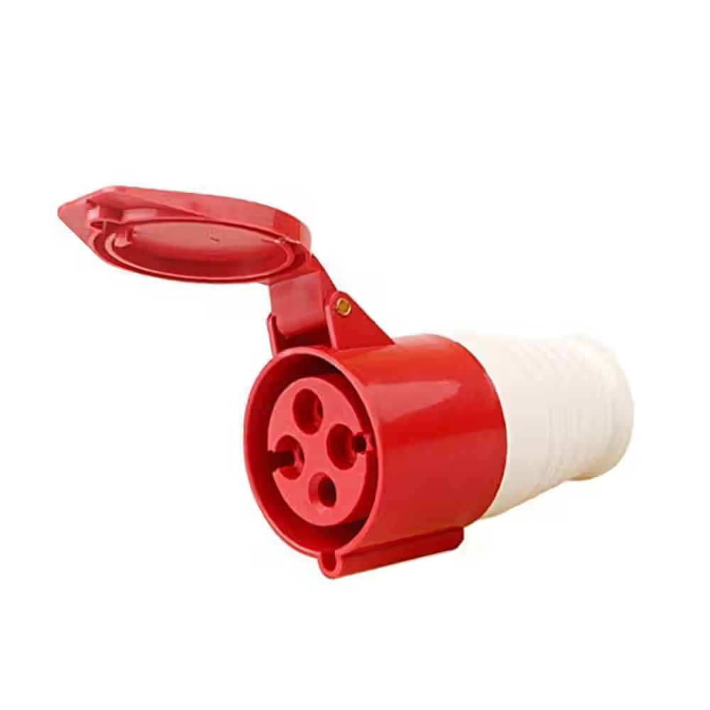 16A 4Pin Female Industrial Socket - View 2