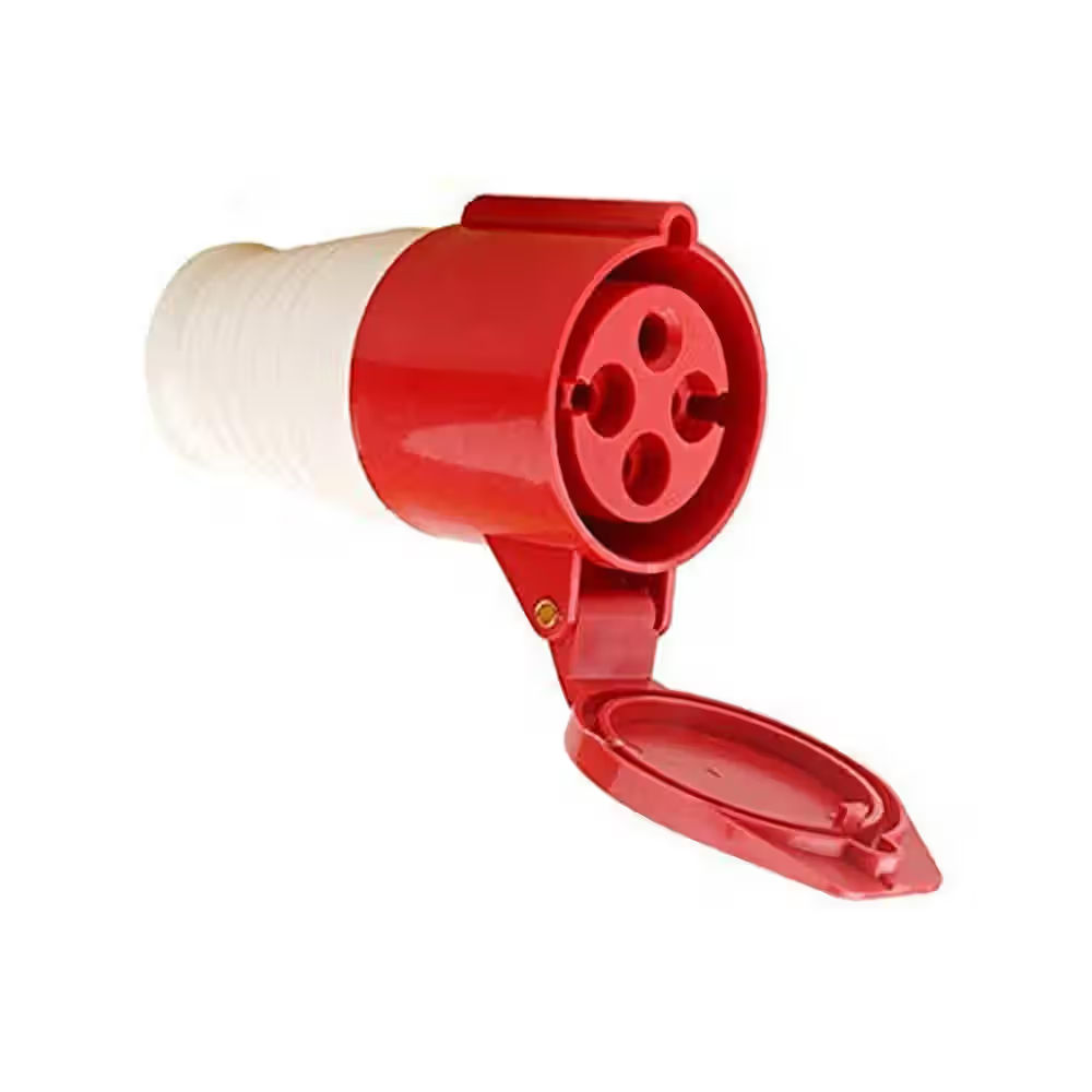 16A 4Pin Female Industrial Socket - View 3