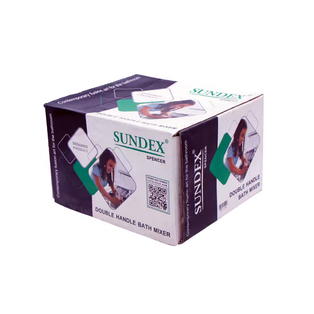 Sundex Double Handle Bath Shower Mixer - View 7