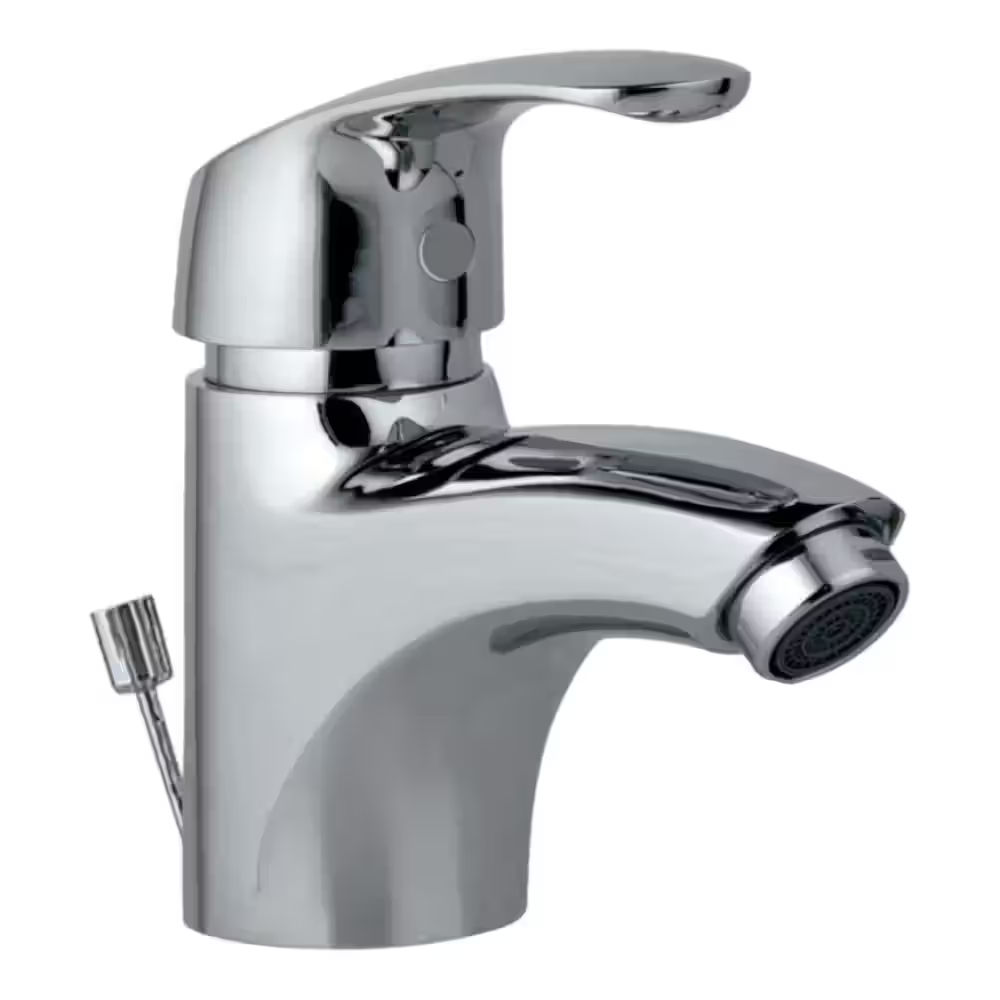 Jaquar- Single Lever Basin Mixer with Popup Waste - Chrome