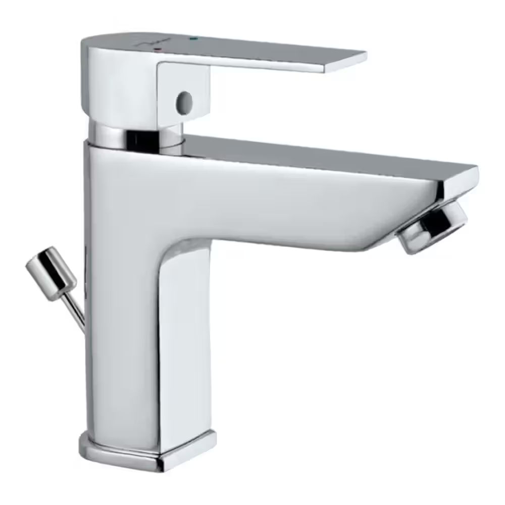 Jaquar - Single Lever Extended Basin Mixer with Popup Waste - Chrome