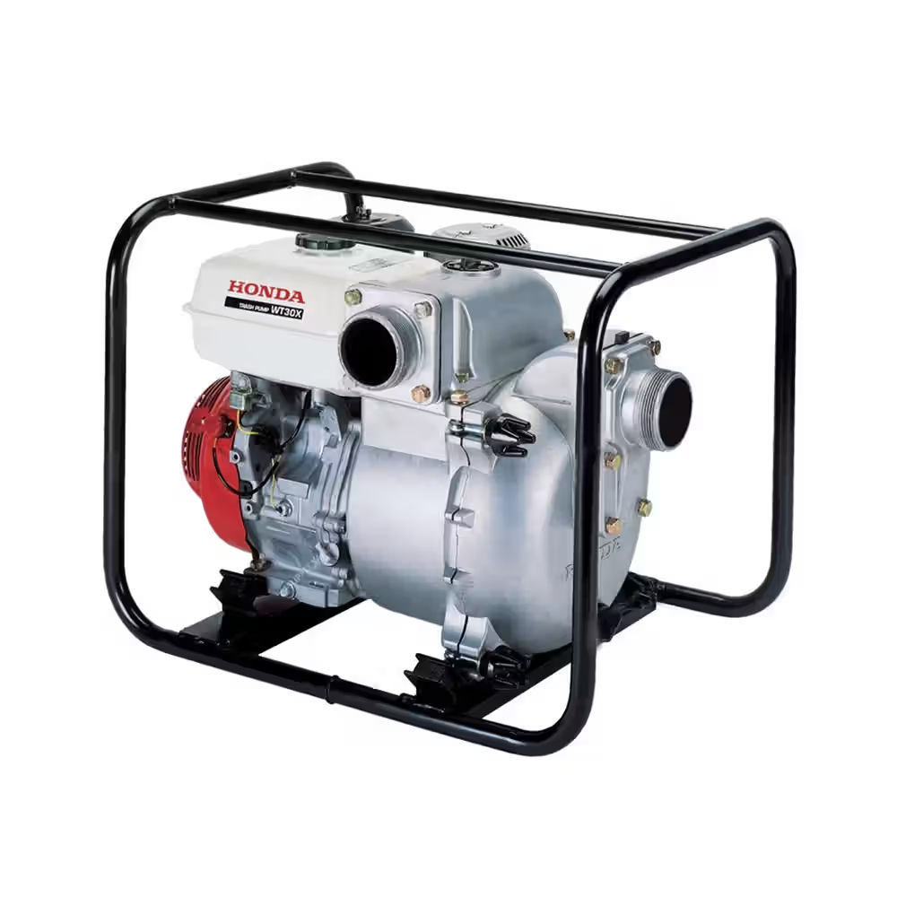 Honda GX270 Petrol Trash Pump 3"X3" WT30X Japan 3.1L Fuel Tank Capacity