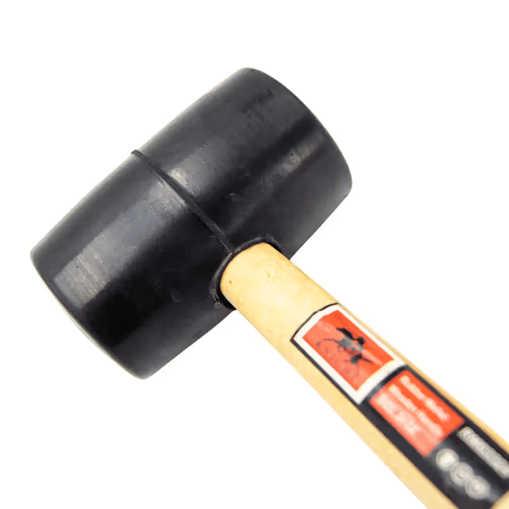 Black Rubber Mallet 500g - View 2