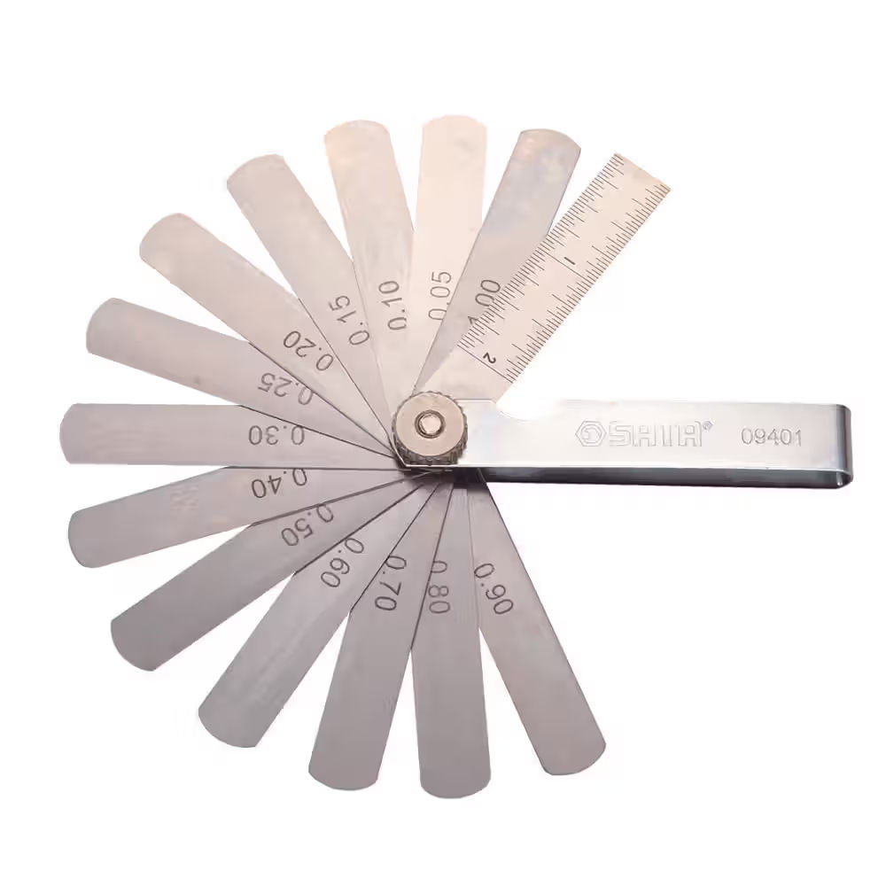 SATA GL09401 Feeler Gauge Set – 14 Blades (0.05–1.00mm) UAE