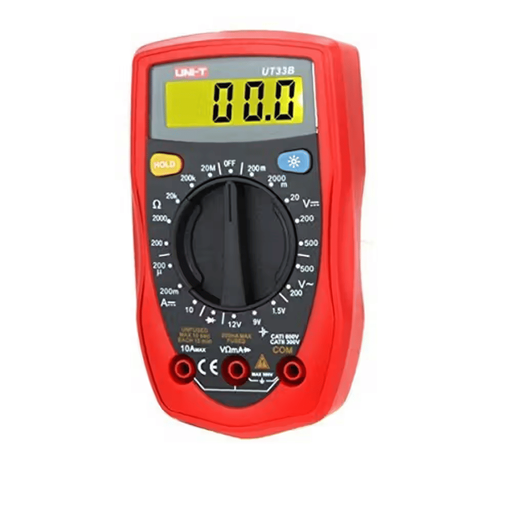UNI-T UT33B Palm Size Digital Multimeter (200V–600V) - View 3
