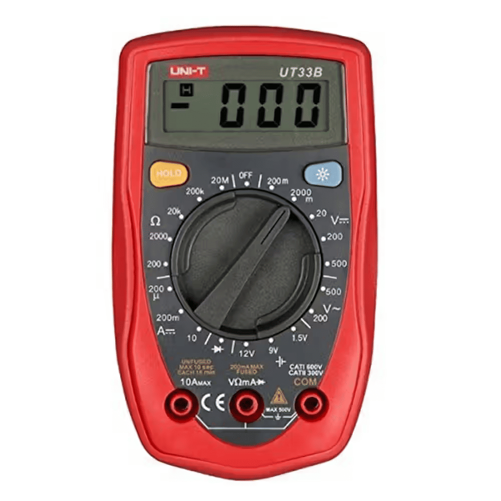 UNI-T UT33B Palm Size Digital Multimeter (200V–600V) - View 4