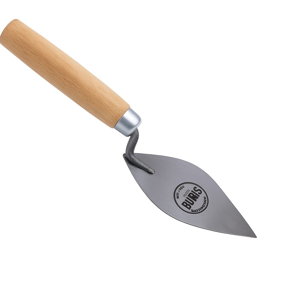 3" Point-Nosed Mason Trowel - Beige/Silver UAE