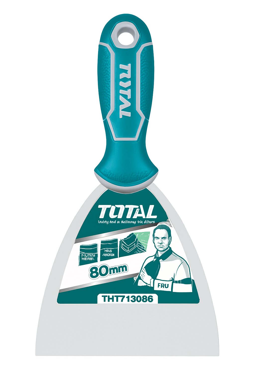 Total THT8310026 4 Inch Carbon Steel Putty Trowel UAE