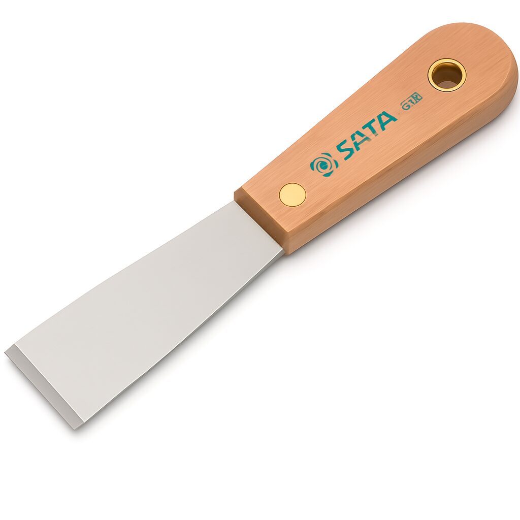 SATA  Wood Handle Putty Scraper UAE