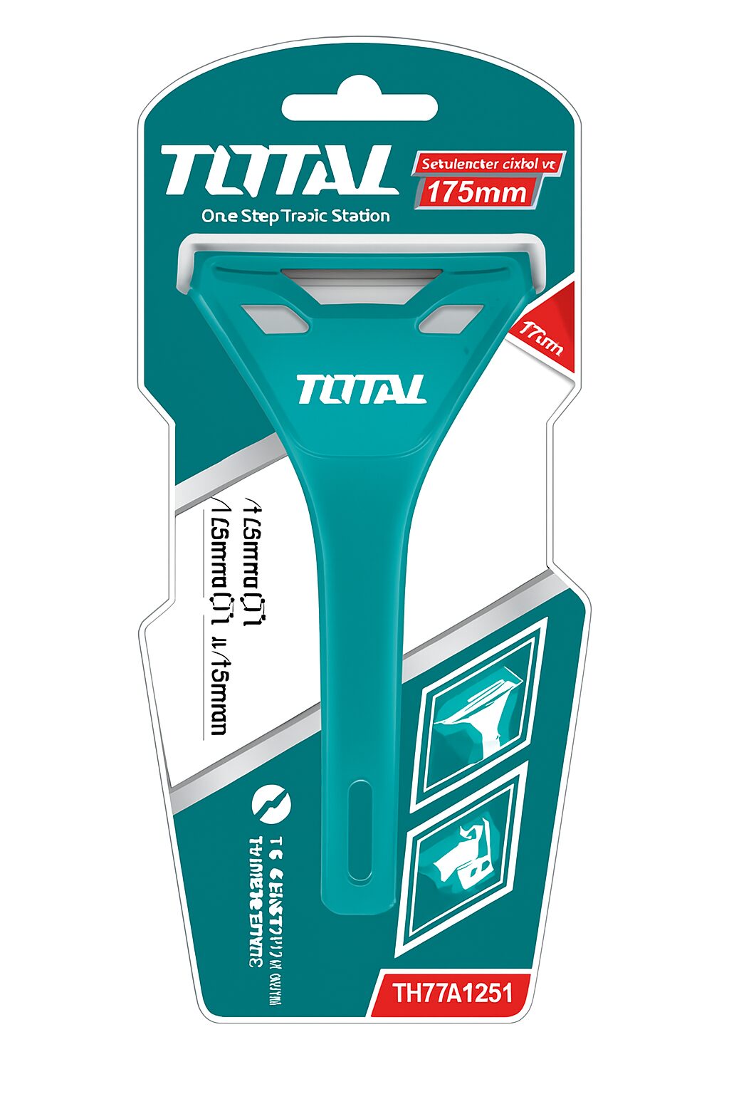 Total THT181751 7 Inch Window Scraper is a lightweight yet durable tool - View 2