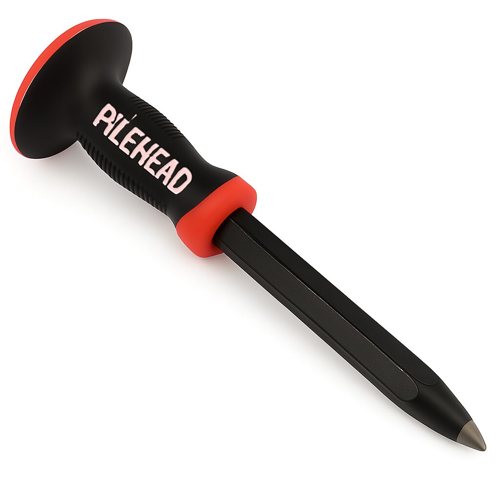 Chisel Point with Grip  12-inch