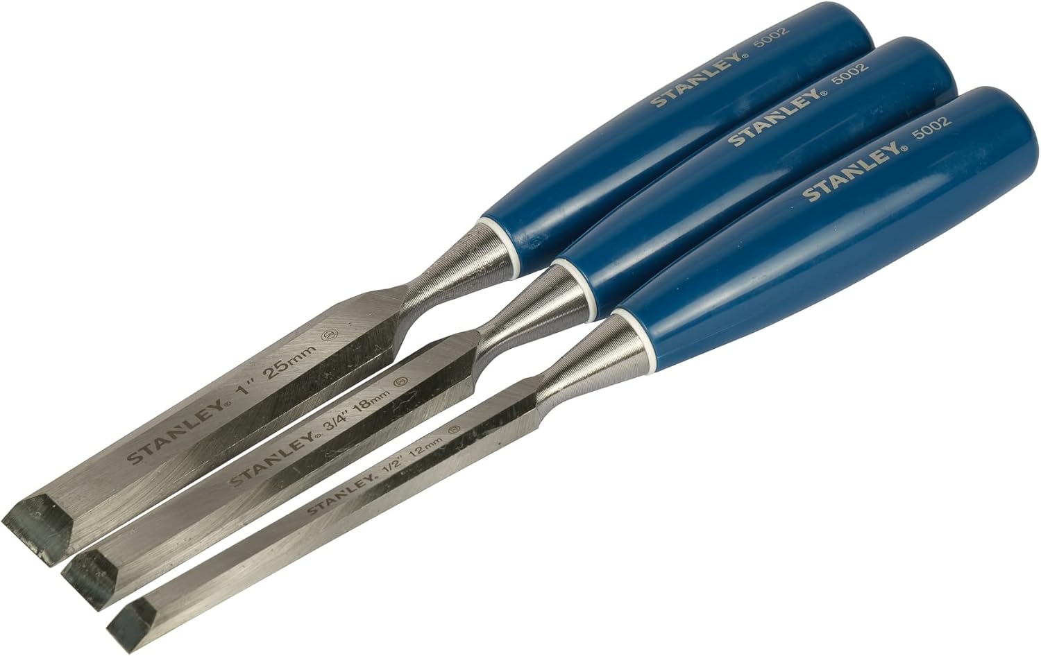 Stanley 0-16-128 5002 Series Wood Chisel Set (3-Piece) - View 2